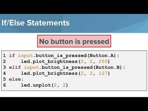 2 4 1 If:Else Statements