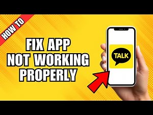 How To Fix Kakao Talk App Not Working Properly