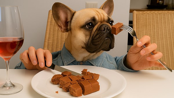 French Bulldog Dines Like a Gentleman – Too Fancy & Funny! | Funny Dog Videos 🍷