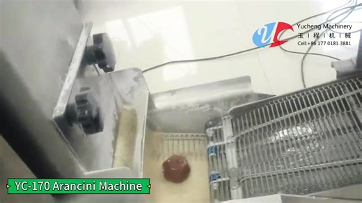 Arancini Encrusting Machine #arancini #arancinisiciliani #encrustingmachine