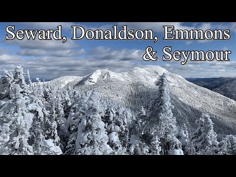 Winter Hiking the Seward Range & Seymour | Adirondacks NY