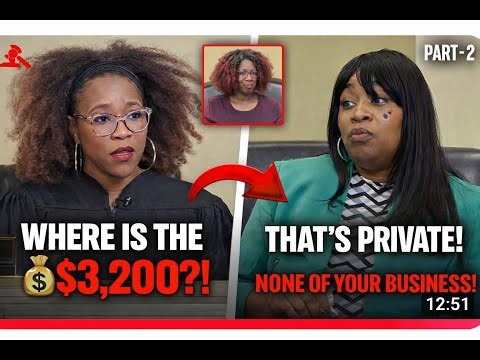 She Lied About Her Income in Court… But the Judge Exposed the $3,200/Month Truth! 😳⚖️