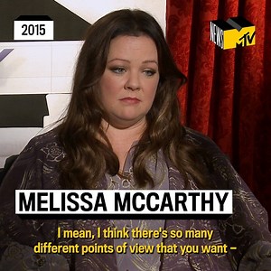 Today is Melissa McCarthy's 50th birthday! In the actress and comedian's honor, we're throwing it back to 2015 when she discussed the need for more women directors in Hollywood. 👏 Happy Birthday! | MTV News