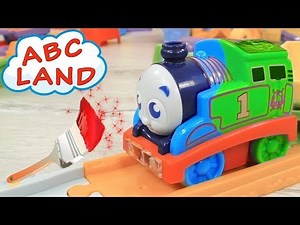 Learn Colors with Thomas My First Railways | Learning Video with Thomas & Friends