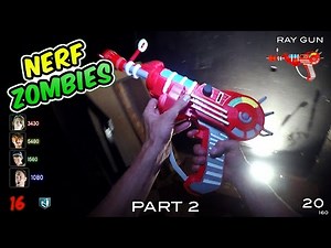 Nerf meets Call of Duty: ZOMBIES 2.0 | Part 2 of 3 (First Person in 4K!)