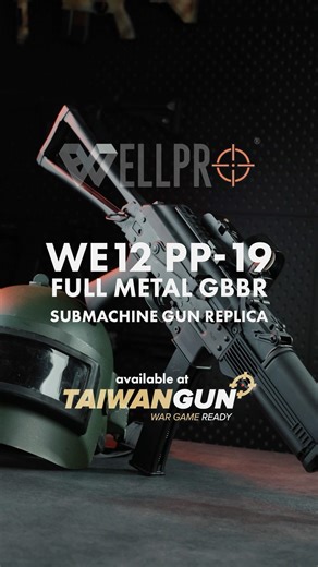 Well Pro WE12 PP19 GBB Airsoft Replica is here! #shorts #airsoft