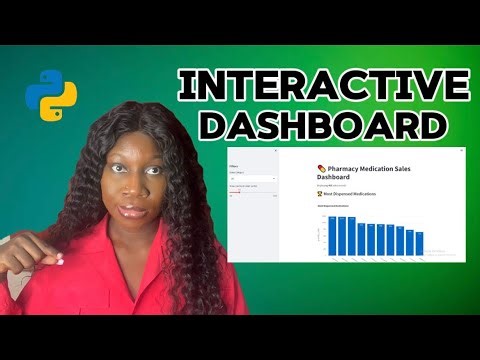 Build the MOST EPIC Pharmacy Sales Dashboard with Python