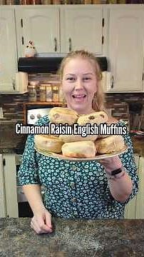 Cinnamon Raisin English Muffins