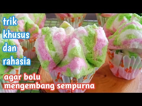bolu Kukus Simple Dan Mudah • hasilnya mekar dan mengembang sempurna