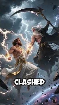 Zeus vs Cronos: An Epic Battle #shorts #mythology