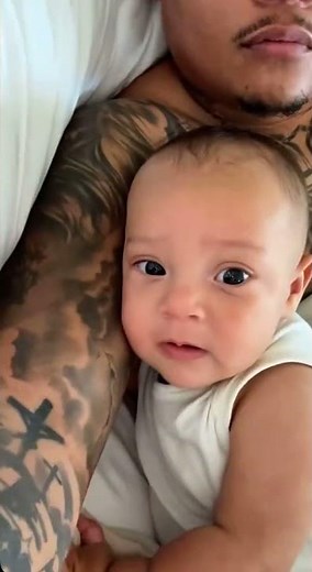 He so little 🥺 #zaza #larobenz #funny #baby #love #cute #babyboy #fypage