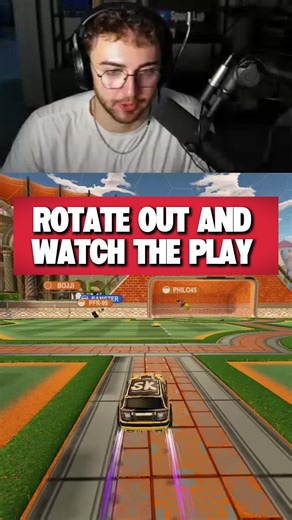 Rotate Out And Watch The Play In this video, I coach the student on why it's better to keep an eye on the play while rotating out. This will help in making better decisions and positioning.