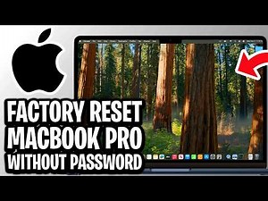 How To Factory Reset Macbook Pro Without Password - Full Guide