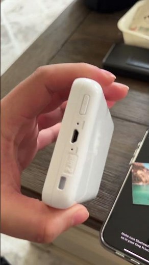 Print your photos from your phone with the portable kodak step slim printer #kodakstepslimprinter