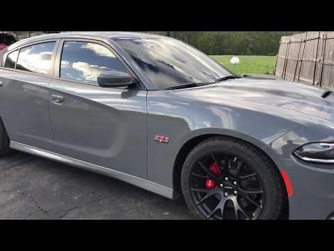 DESTROYER GREY 2017 Dodge Charger Scat Pack 392 Hemi Walk Around!