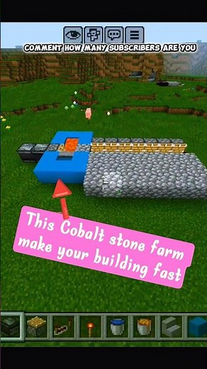 Cobalt stone farm!