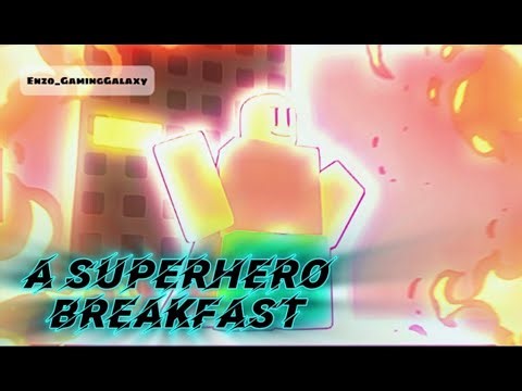 A Superhero Breakfast | Roblox #roblox #robloxedit #robloxdance #robloxtrend #superherobreakfast
