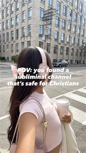 ✝️ POV you finally found a subliminal channel that’s safe for Christians 🎀 #subliminal #subliminals