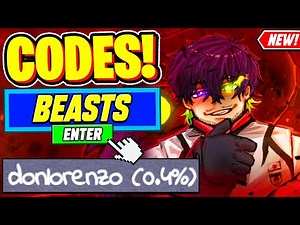 ⚠️New⚠️ ALL WORKING BEASTS UPDATE CODES For Azure Latch 2025 - Roblox Azure Latch Codes 2025