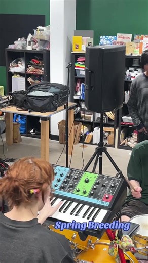 Spring Breeding playing at Clay Paper Ink. Las Vegas, Nevada 1/14/2025