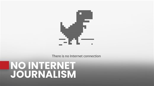 How journalists report from conflict zones without internet