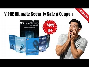 🛡️VIPRE Ultimate Security Coupon Code & Sale:💸74% Discount on 💥VIPRE Antivirus & Security Software🔥