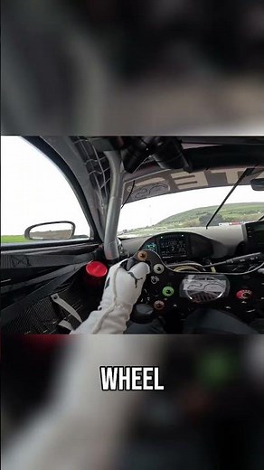 Racing Simulator Secret: Realistic Steering Wheel Feel & Curb Impact! #shorts