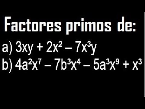 Prime factors of a polynomial - what are they - identify - example 6