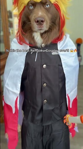 INSANE RENGOKU COSPLAY 🤯🔥 #rengoku #kimetsunoyaiba #demonslayer #kny #anime #tanjiro #zenitsu