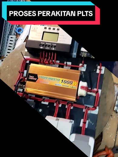SEMUA AKAN PLTS PADA WAKTUNYA #solarpanel #tenagasurya #inverter #solarpower #psw #plts #freeenergy #1000w #lowfrequency