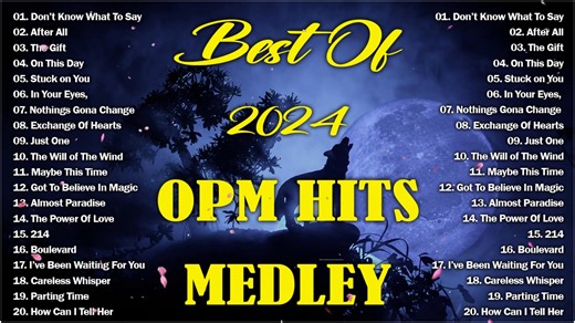 15K views · 95 reactions | Best Of OPM HITS MEDLEY 2023 2024 Classic Love Songs Medley  Beautiful OPM Love Song Of All Time | Hitz Music | Facebook