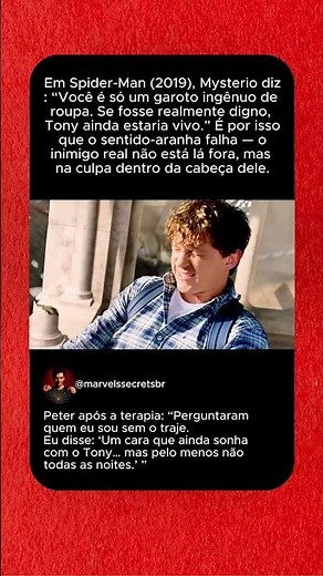 Por Que o Sentido Aranha do Peter Realmente Falhou (Você Nunca Percebeu Isso) #marvel #shorts