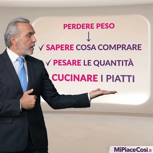 PROGRAMMA DIMAGRANTE MI PIACE COSI