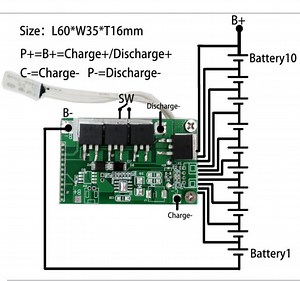 [Hot Item] Lithium Separate Port BMS 5A 10A/15A with 5V out Put