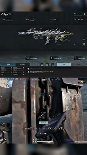 DMZ丨Type 19 - Celestial Ink #cod #codm #SnakeCODMYT