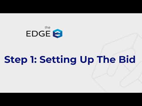 How To | The EDGE Version 12 | Six Steps for a Roofing Estimate | Step 1 | Setup the Job