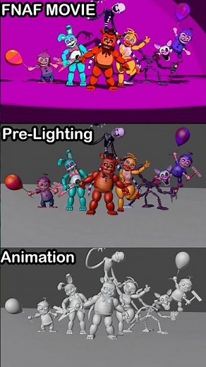 FNaF 2 ANIMATED INTRO - Behind The Scenes VS Movie