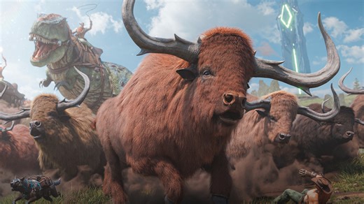 The Bison Charges into ARK: Survival Ascended with Ragnarok - GINX TV