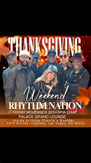 Rhythm Nation live Thanksgiving weekend at Arizona Charlie's Boulder #rhythmnation #vegasnye #vegaslocalspot #vegasnightlife #arizonacharliesboulder #vegasentertainment #vegasband #rnbmusic #oldschoolmusic | Queen ARIES