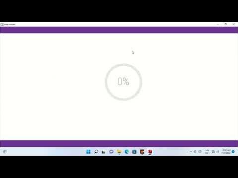 How to create percentage pre loader in Ms Access.