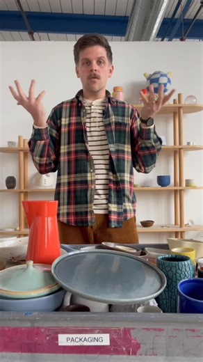 Felt+Fat on Instagram: "Mystery Boxes are coming 01.15.26 It’s Nate here, explaining the ins and outs of a Felt+Fat Mystery Box. What’s inside? To begin with, Mystery Boxes typically contain, 3, 6 or 12 items curated by our fulfillment team from categories go either production ‘seconds’, archives or overruns from wholesale production. These boxes are heavily discounted and a great way to start your collection or to grab a gift for a pottery loving friend! The boxes this time around are going to