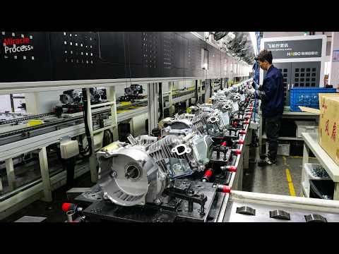 Full Production! China's Super Factory Mass Produces Gasoline Generators