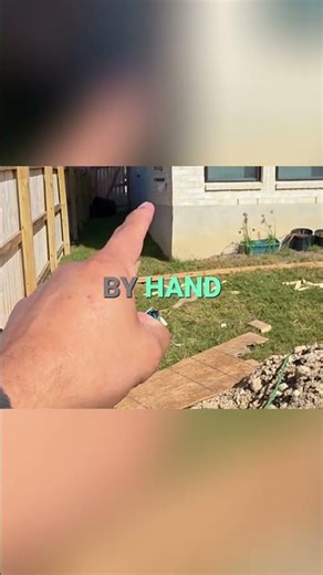 Hand-Dug Trenches for San Antonio Pool #shorts