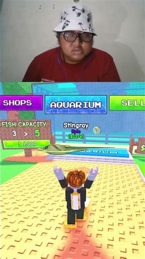 Get Stingray Fish #roblox #robloxdivedown #shorts