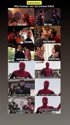 Why Iron Man Won But Ant-Man Failed 😭 | Iron Man vs Ant-Man Explained in Meme 😂 | MCU Meme #shorts