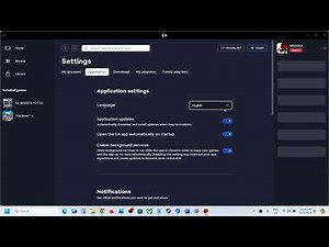 How To Change Language Of EA app