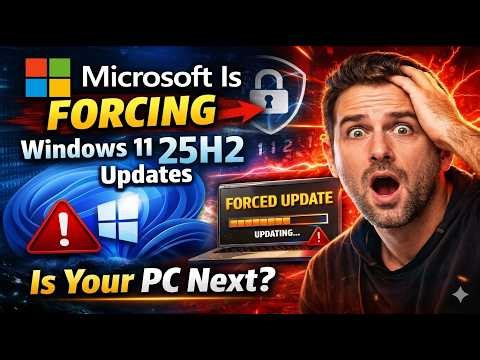 Microsoft Is Forcing Windows 11 25H2 Updates — Is Your PC Next?
