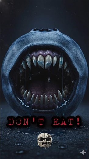 The Cursed Blueberry: It Has TEETH! 🫐🦷 (SCP-450 Variant)#brainrot #scp