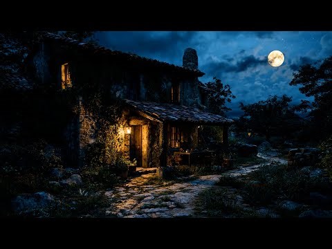 Early October Crickets and Frogs, Tree Crickets - Summer Night Sounds, Swamp Sounds for Sleep