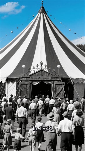 July 6, 1944. Nearly 7,000 people gathered under a circus tent in Hartford, Connecticut. When a fire broke out, the paraffin-coated canvas tent ignited instantly. Within minutes, the entire structure collapsed. 167 people died. One young victim remained unidentified for decades — known only as “Little Miss 1565.” History isn’t what you remember. #TheHistoryYouMissed #HartfordCircusFire #ForgottenHistory #AmericanHistory #hiddenhistory
